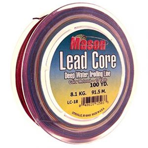 Lead core fishing line for trout